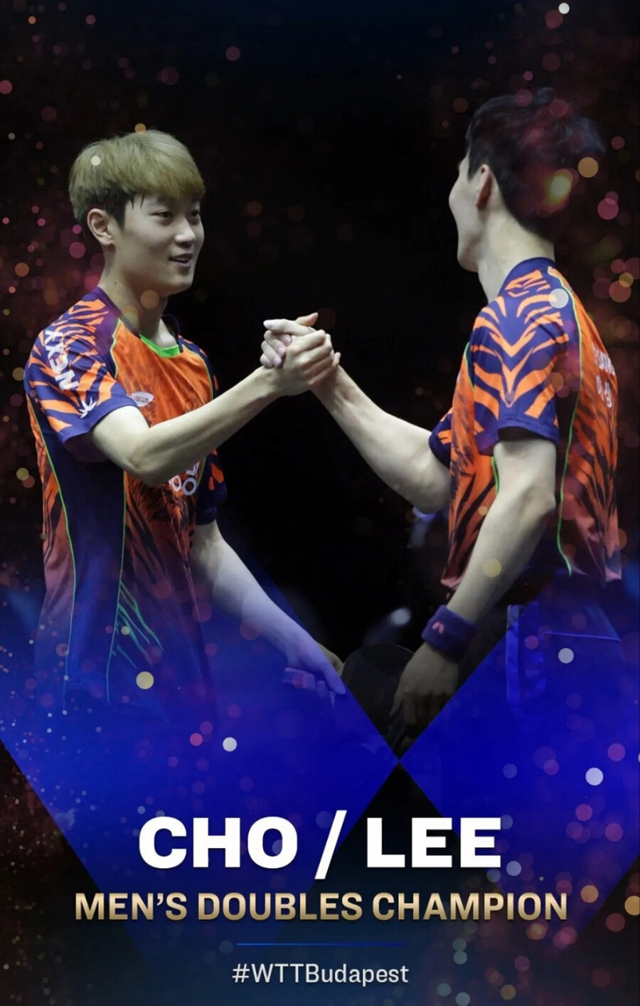 [WTT 탁구] 조대성-이상수, 2연속 만리장성 넘으며 스타 컨텐더 우승 쾌거