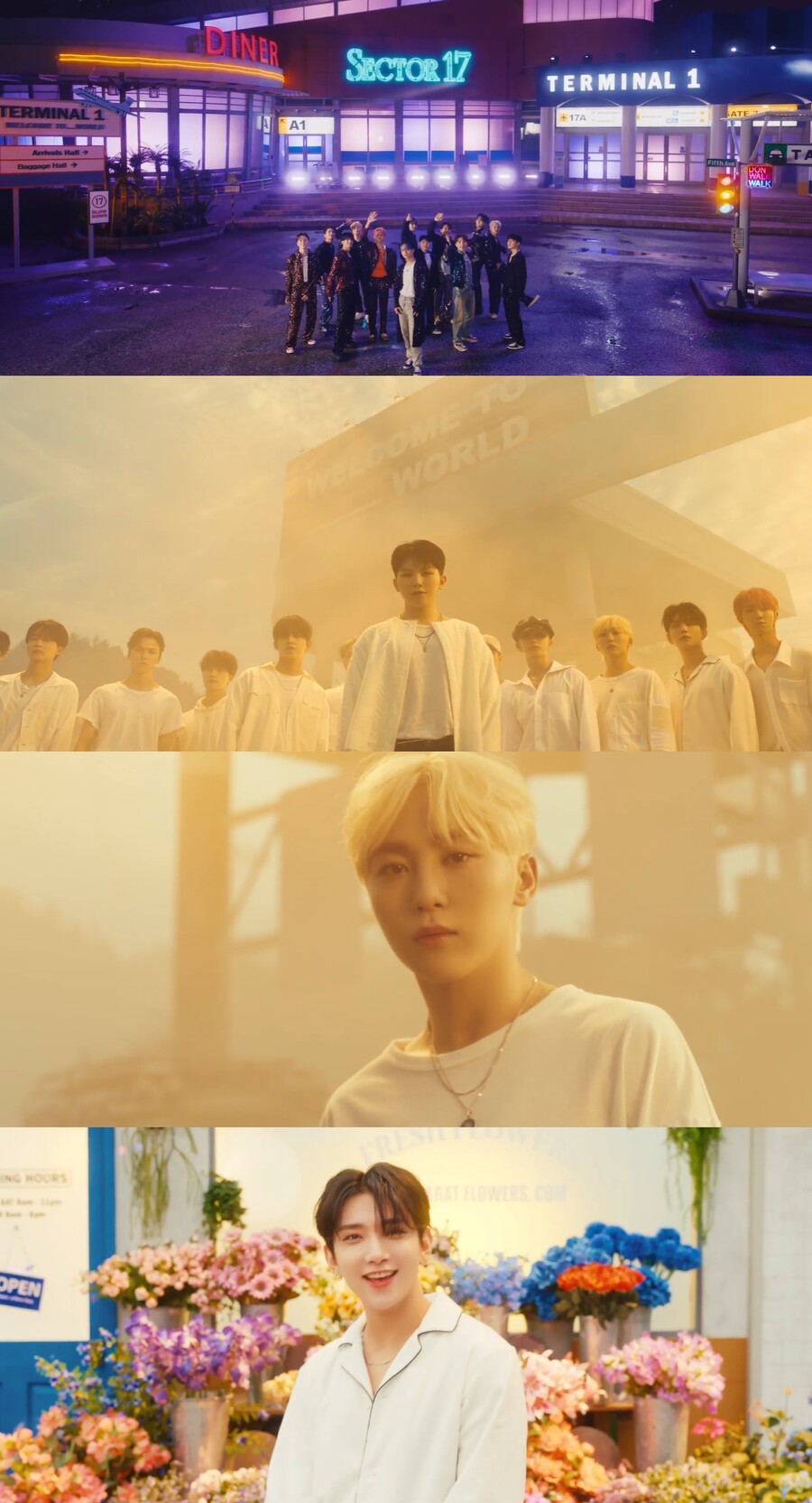 ▲ 세븐틴 '_월드' 뮤직비디오. 제공| 플레디스엔터테인먼트
