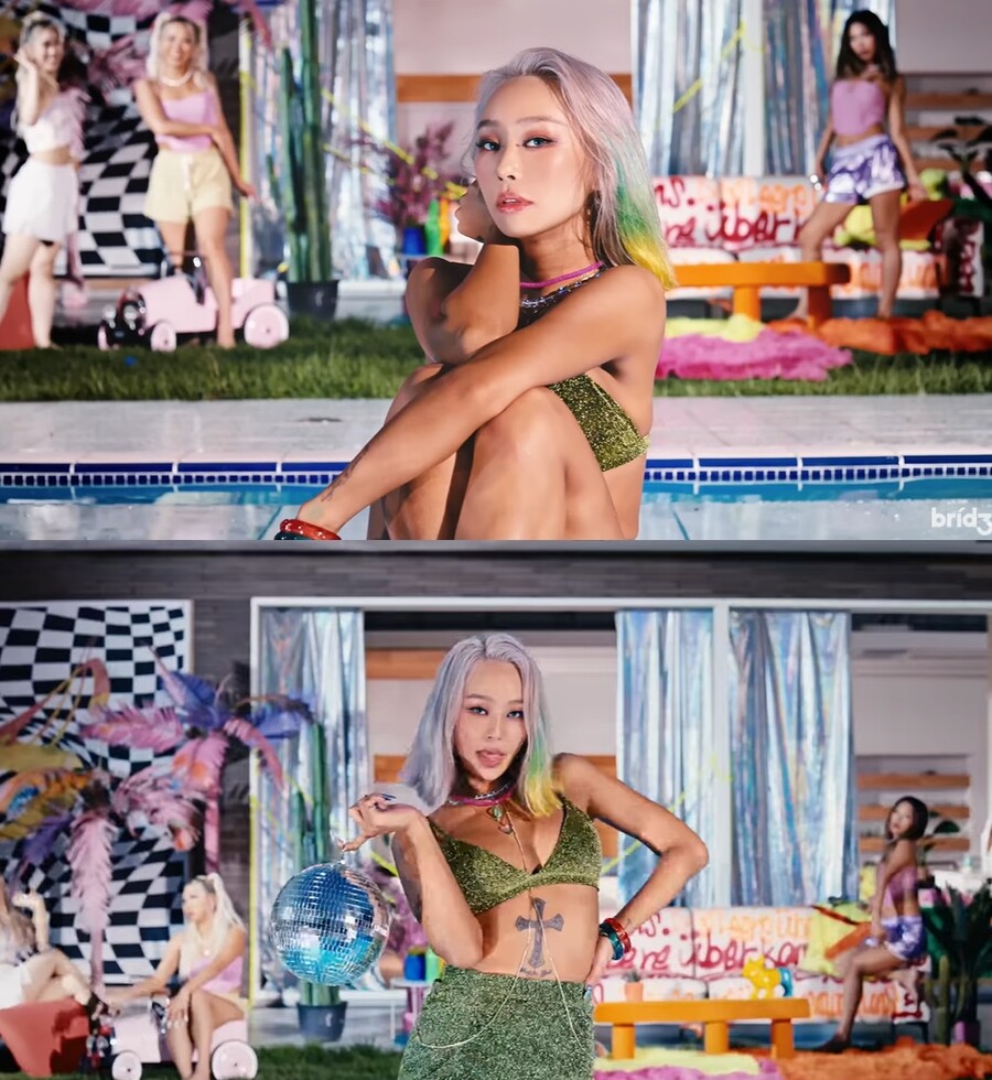 ▲ 효린 '노 생스' 뮤직비디오. 제공| 브리지