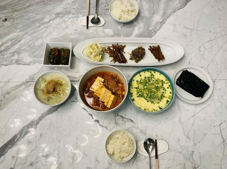 ▲ 손예진이 차린 음식. 출처| 손예진 인스타그램