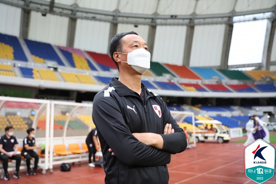 ▲ 박진섭 감독 ⓒ한국프로축구연맹