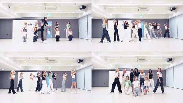 아름다운 춤선+완벽한 합…우주소녀, '라스트 시퀀스' 춤연습 영상에도 '홀릭'