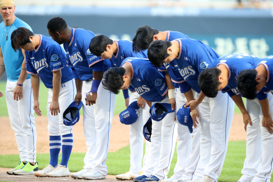 ▲ 삼성 라이온즈가 고개를 들고 포스트시즌을 맞이할 수 있을까. ⓒ 삼성 라이온즈