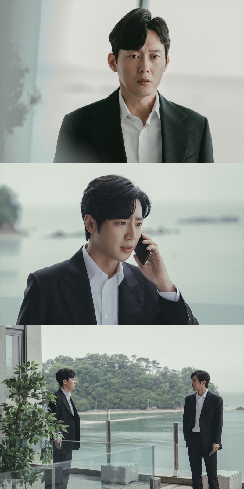 ▲ tvN 수목드라마 '이브' 배우 박병은, 이상엽. 제공| tvN