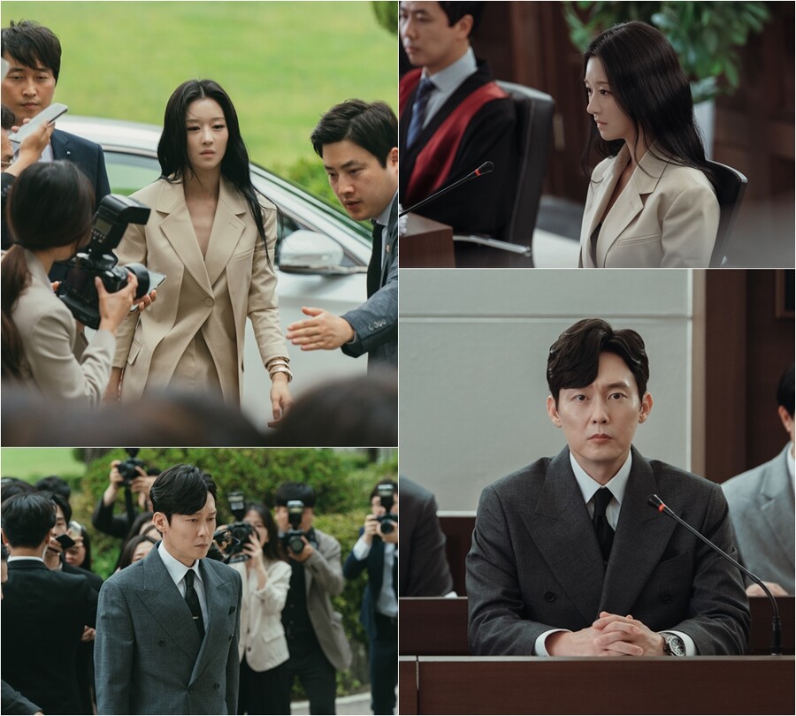 ▲ tvN 수목드라마 '이브' 배우 서예지, 박병은. 제공| tvN