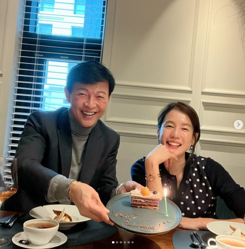 ▲ 배우 김지호, 김호진. 출처| 김지호 인스타그램