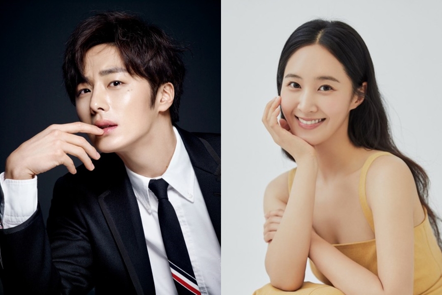 ▲ '굿잡' 주연을 맡은 정일우(왼쪽), 권유리. 제공| 9아토엔터테인먼트, SM엔터테인먼트