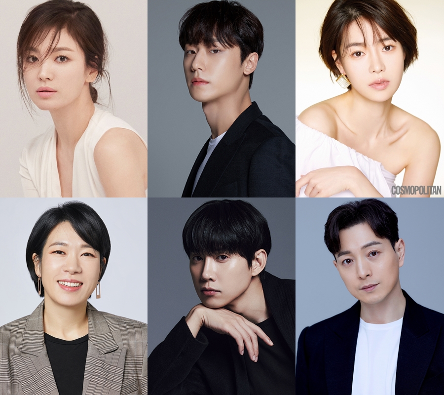 ▲ 왼쪽 시계뱡향으로 '더 글로리'의 송혜교, 이도현, 임지연, 정성일, 박성훈, 염혜란. 제공|각 소속사