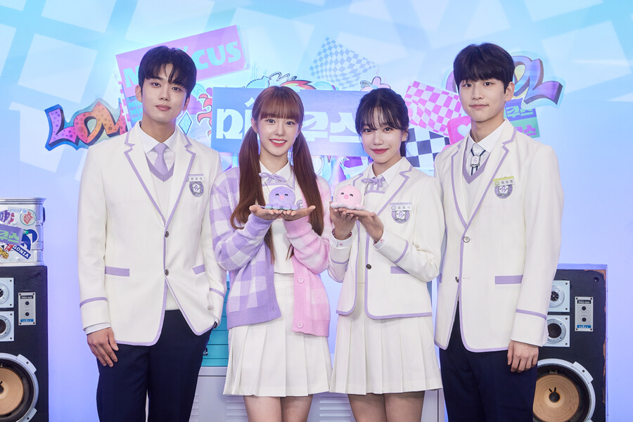 ▲ 플레이리스트 웹 드라마 '미미쿠스' 출연진. 제공| 플레이리스트