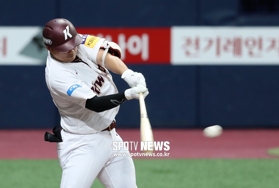 ▲ 키움 히어로즈 포수 이지영. ⓒ 스포티비뉴스 DB