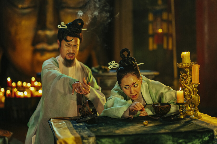 ▲ '외계+인' 1부 미공개 스틸. 제공|CJ ENM