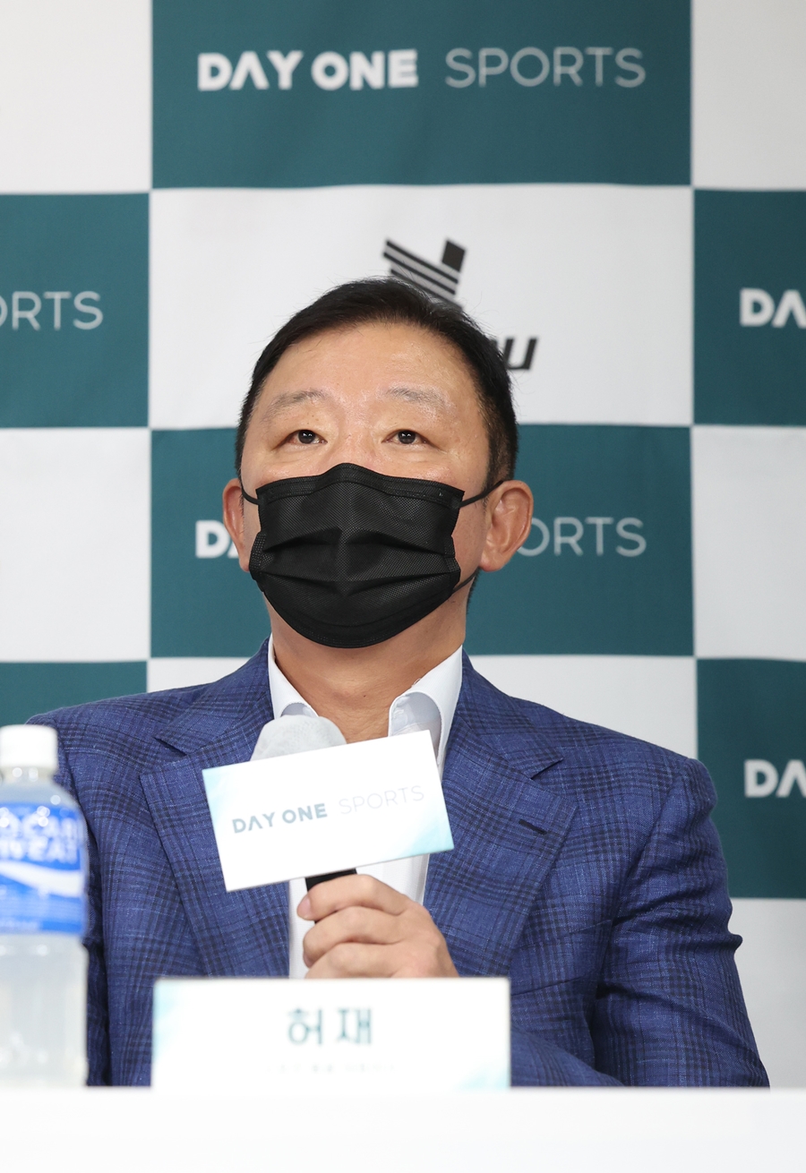 ▲ 데이원스포츠 스포츠총괄 허재 대표 ⓒ연합뉴스