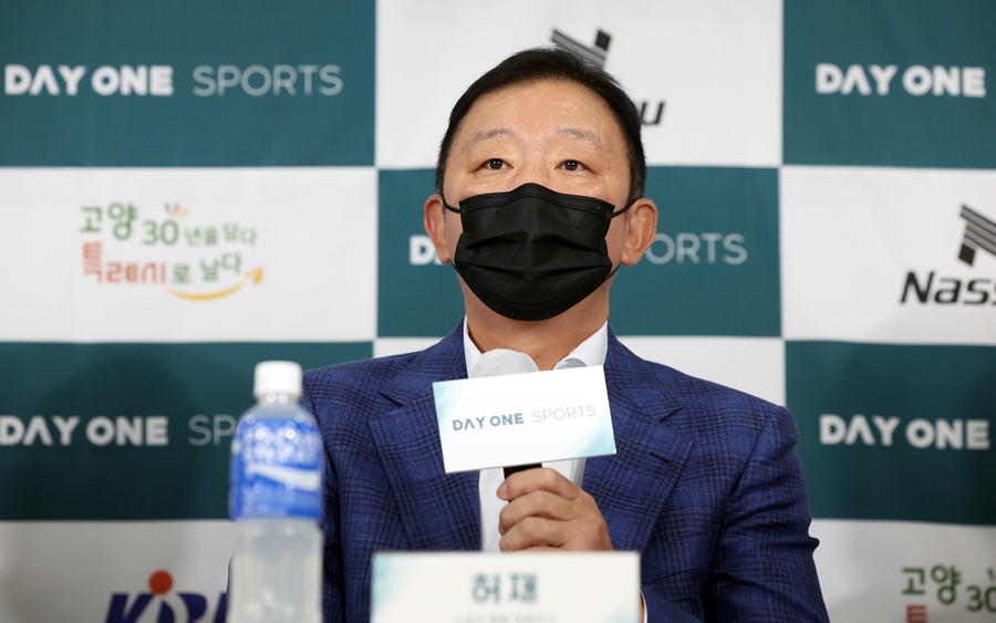 ▲ 데이원스포츠의 허재 대표 ⓒ연합뉴스