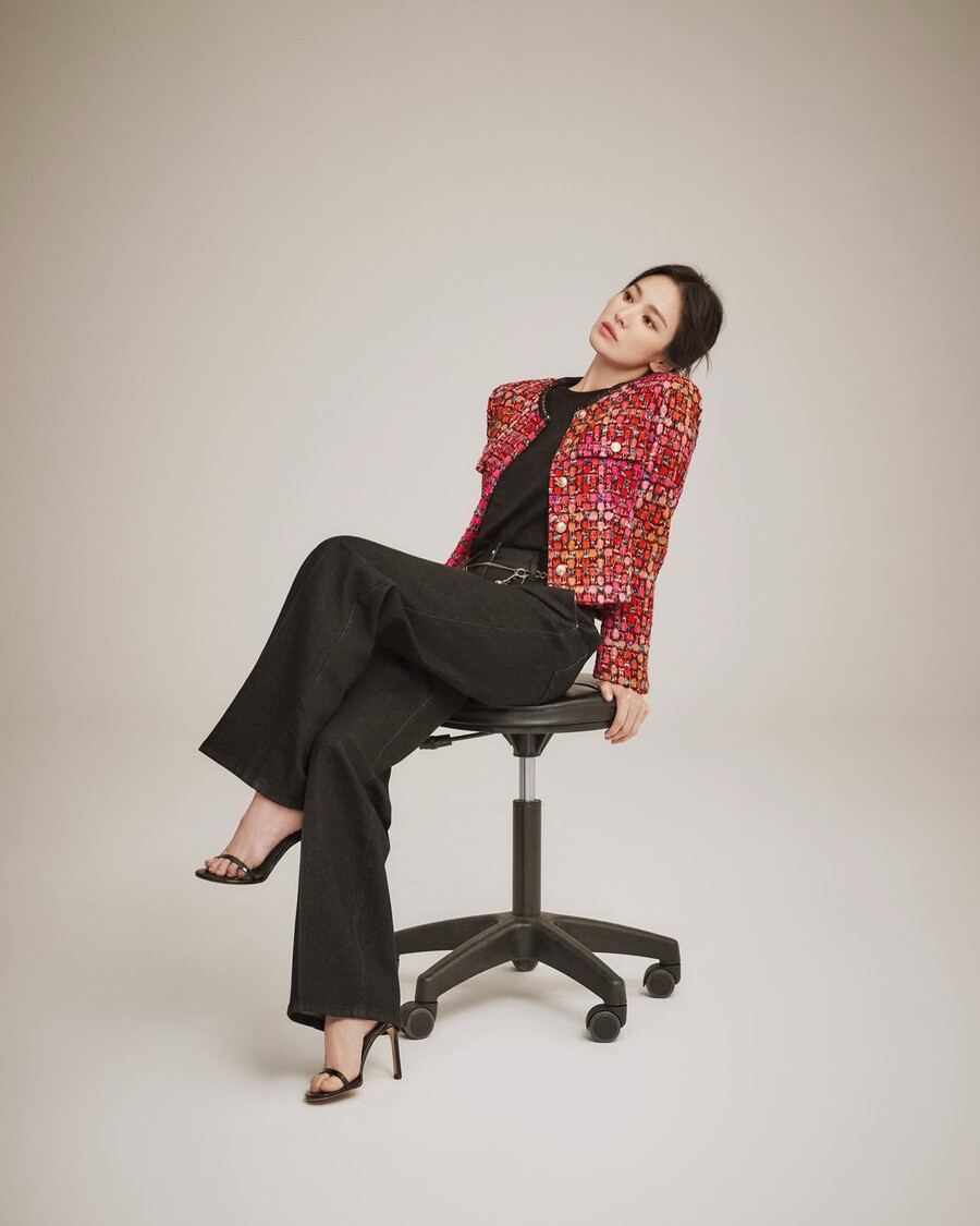 ▲ 출처|송혜교 인스타그램, 미샤