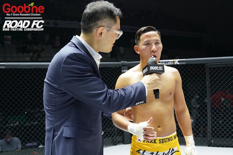 ▲ 박승모 ⓒROAD FC