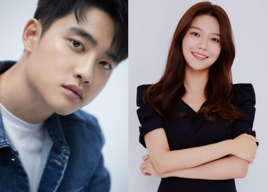 ▲ 가수 겸 배우 도경수, 최수영. 제공| SM엔터테인먼트, 사람엔터테인먼트
