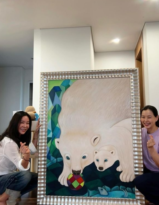 ▲ 이혜영(왼쪽), 이하늬. 출처| 이혜영 인스타그램