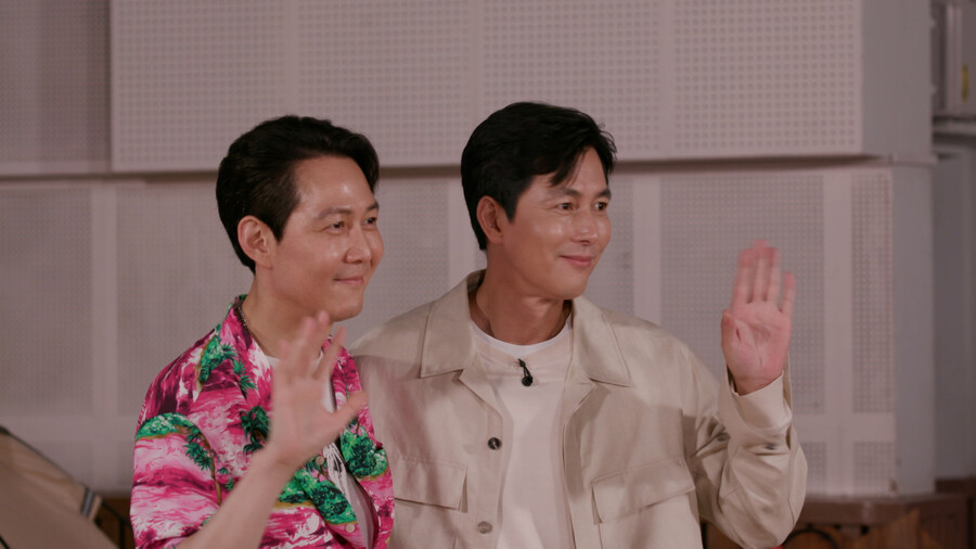 ▲ KBS2 '연중 라이브' 배우 이정재, 정우성. 제공| KBS