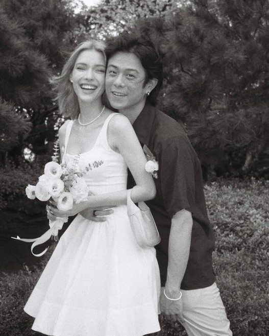 ▲ 미초바, 빈지노 부부. 출처| 스테파니 미초바 인스타그램