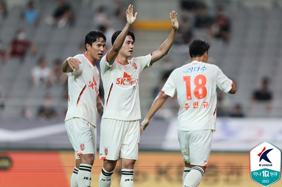 ▲ 제주 유나이티드가 김주공, 제르소의 골로 FC서울을 이겼다. ⓒ한국프로축구연맹