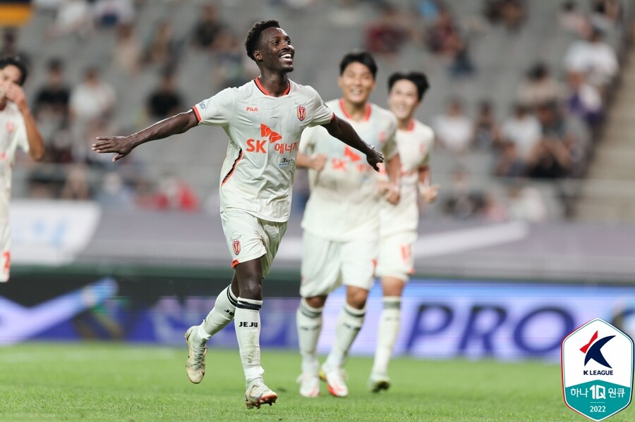 ▲ 제주 유나이티드가 김주공, 제르소의 골로 FC서울을 이겼다. ⓒ한국프로축구연맹