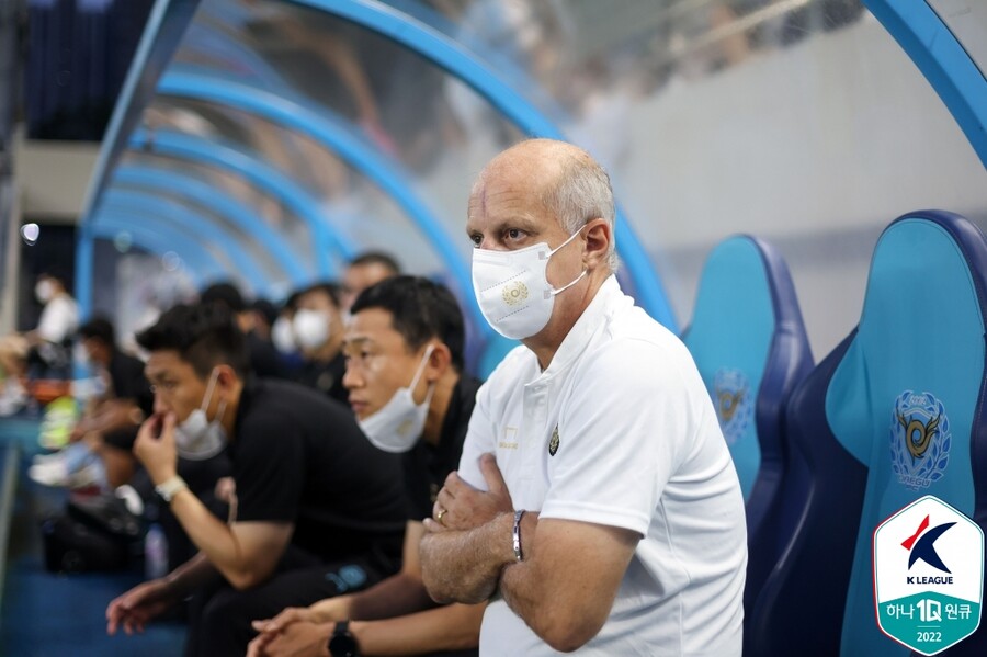 ▲ 가마 대구FC 감독. ⓒ한국프로축구연맹