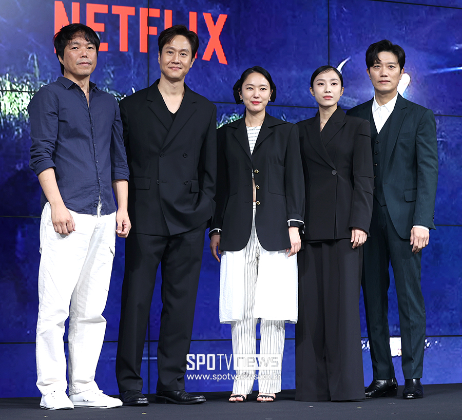 ▲ 김진우 감독 정우 윤진서 박지연 박희순 ⓒ곽혜