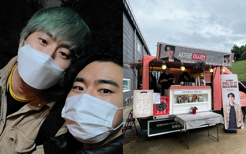 ▲ 출처| 기안84, 이시언 인스타그램