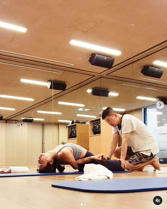 ▲ 배우 김지호, 김호진 부부. 출처| 김지호 인스타그램