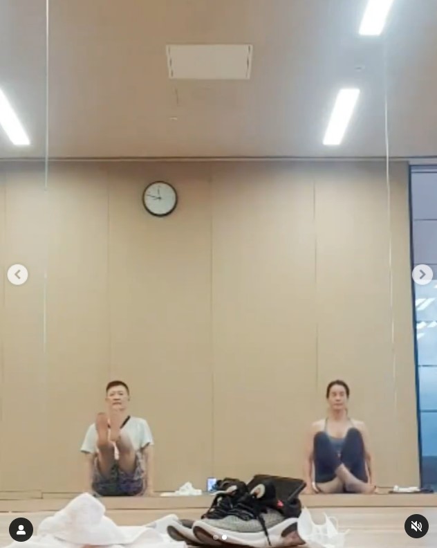 ▲ 배우 김지호, 김호진 부부. 출처| 김지호 인스타그램