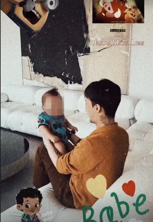 ▲ 가수 지드래곤, 조카. 출처| 지드래곤 인스타그램
