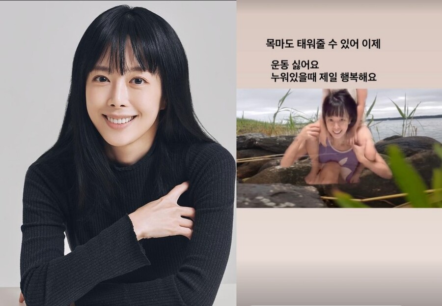 '35kg' 신지수, 너무 무리하는 거 아닌가…"목마도 태워줄 수 있어"
