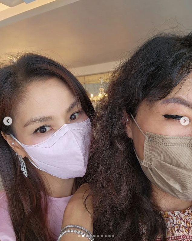 ▲ 배우 고소영, 스타일리스트 한혜연. 출처| 한혜연 인스타그램