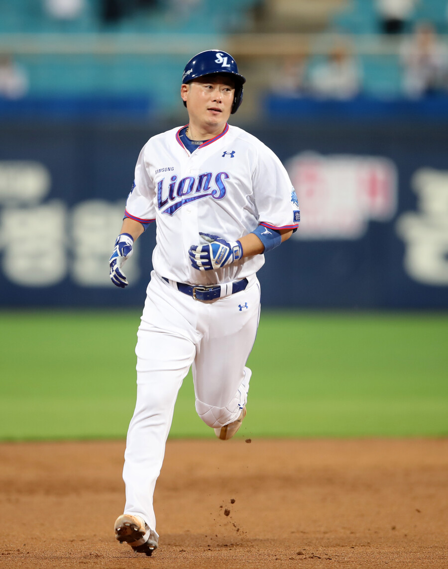[대구 게임노트] '이원석 연타석포 5타점 대폭발' 삼성, KIA 제압하고 2연승