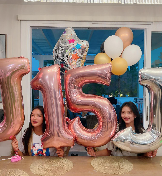 이동국 쌍둥이 딸, 15살 생일선물로 명품을 받네