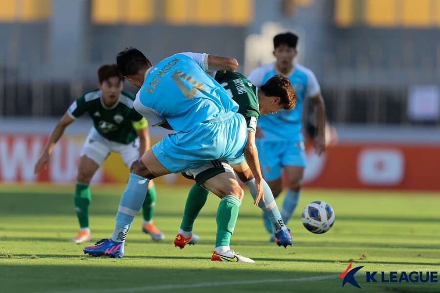 ▲ 연장 혈투를 벌인 전북 현대와 대구FC, 2-1로 전북이 웃었다. ⓒ한국프로축구연맹