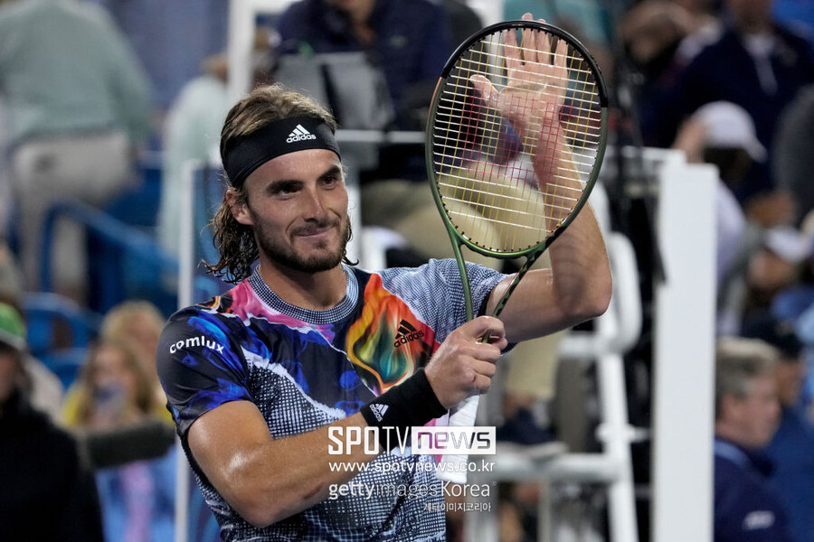 ▲ 2022 ATP 투어 웨스턴 앤 서던 오픈 단식 결승에 진출한 스테파노스 치치파스