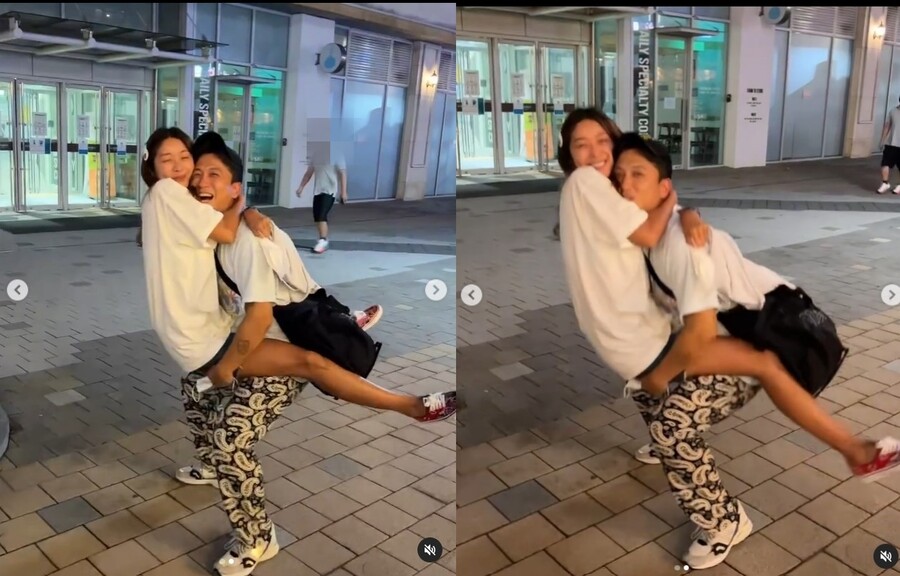 ▲ 배우 김빈우 부부. 출처| 김빈우 인스타그램