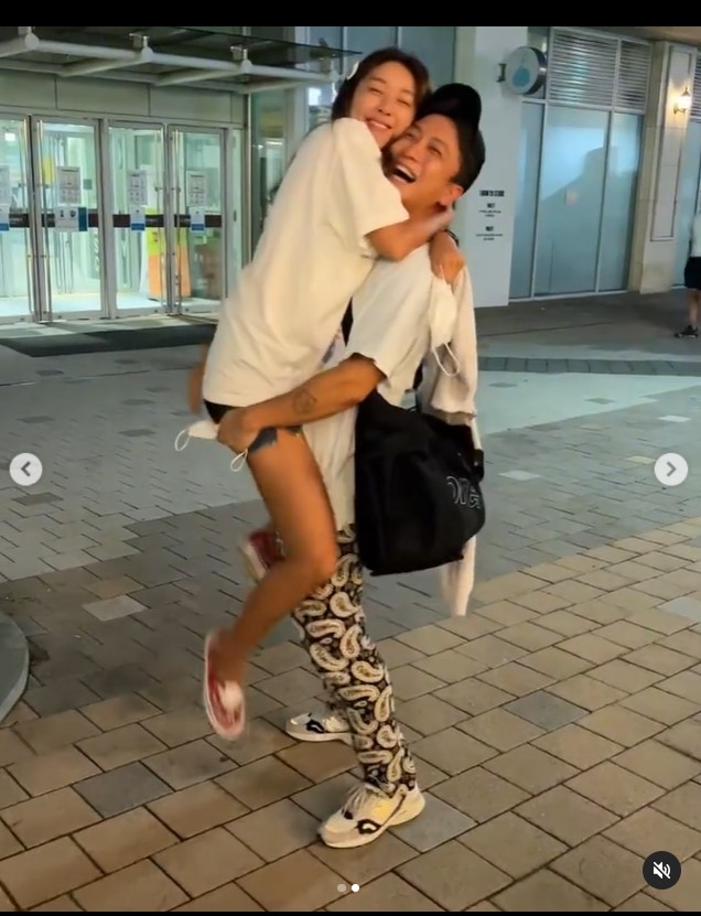 ▲ 배우 김빈우 부부. 출처| 김빈우 인스타그램