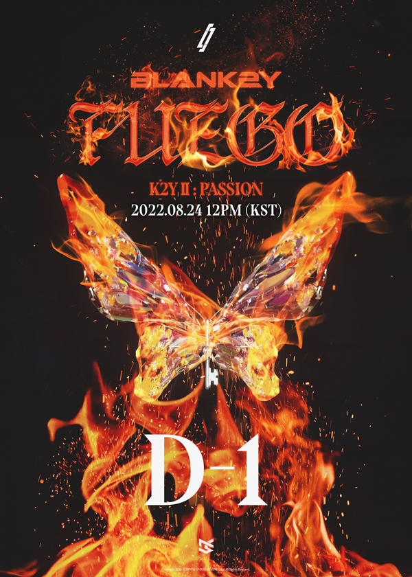 ▲ 블랭키 새 앨범 발표 D-1 포스터. 제공|키스톤엔터테인먼트