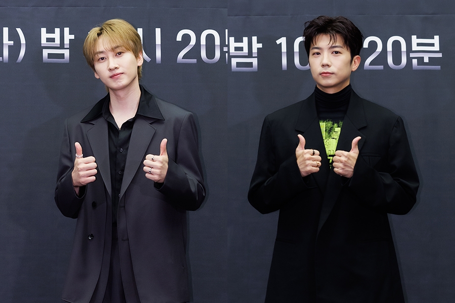 ▲ 슈퍼주니어 은혁(왼쪽), 2PM 장우영. 제공| 엠넷