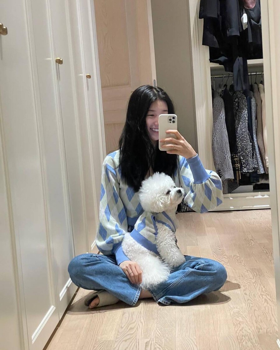 ▲ 수지. 출처ㅣ수지 인스타그램