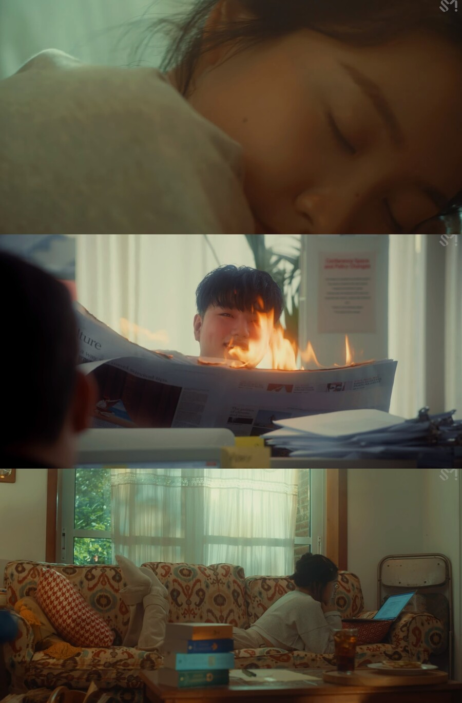 ▲ 예리, 샘김 '낮잠' 뮤직비디오. 제공| SM엔터테인먼트