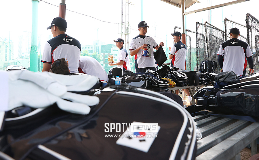 ▲ U-18 국가대표팀 청소년 야구대표팀 ⓒ곽혜미 기자