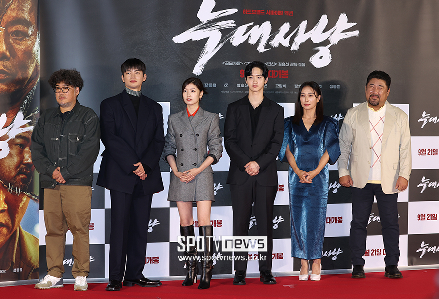 ▲ 늑대사냥 출연진.  ⓒ곽혜미 기자