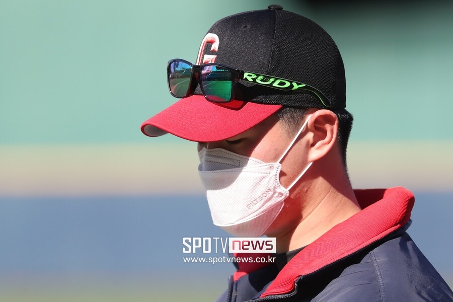 ▲ 2020년 김해고 시절의 김유성. ⓒ곽혜미 기자