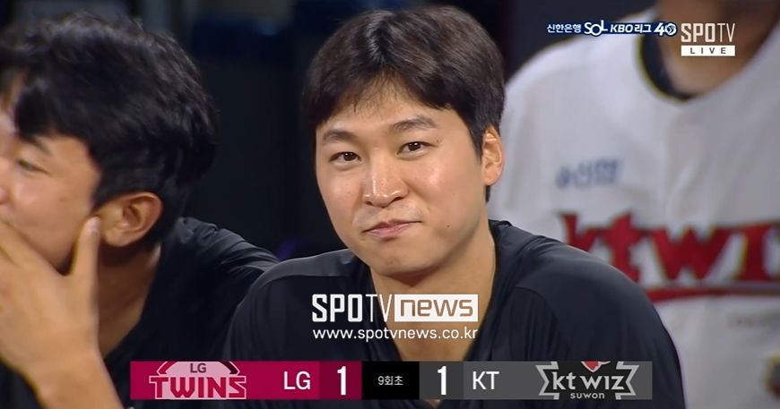 ▲ kt 엄상백 ⓒ SPOTV 중계화면 캡처