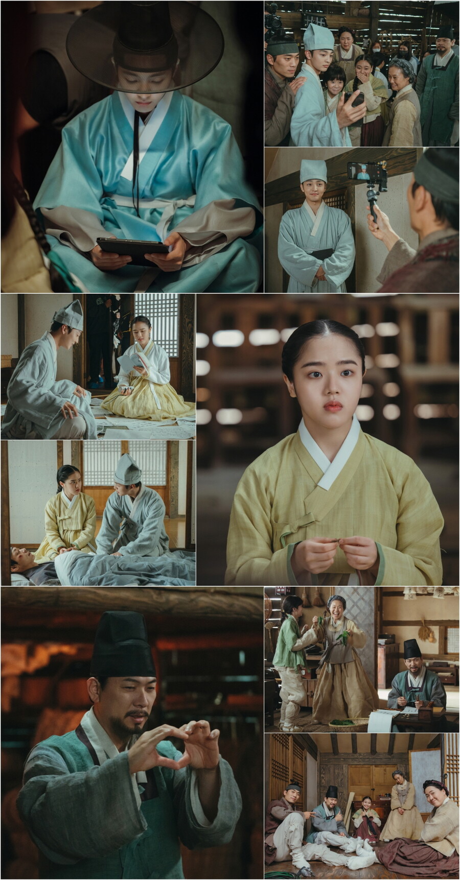 '유세풍' 김민재‧김향기‧김상경, 화기애애 현장 비하인드 컷 공개