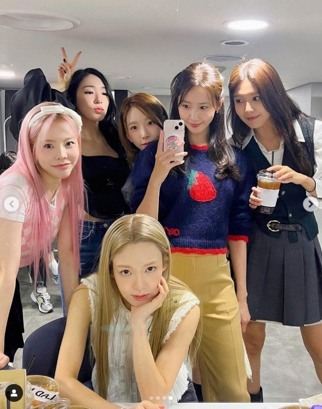 ▲ 그룹 소녀시대. 출처| 효연 인스타그램