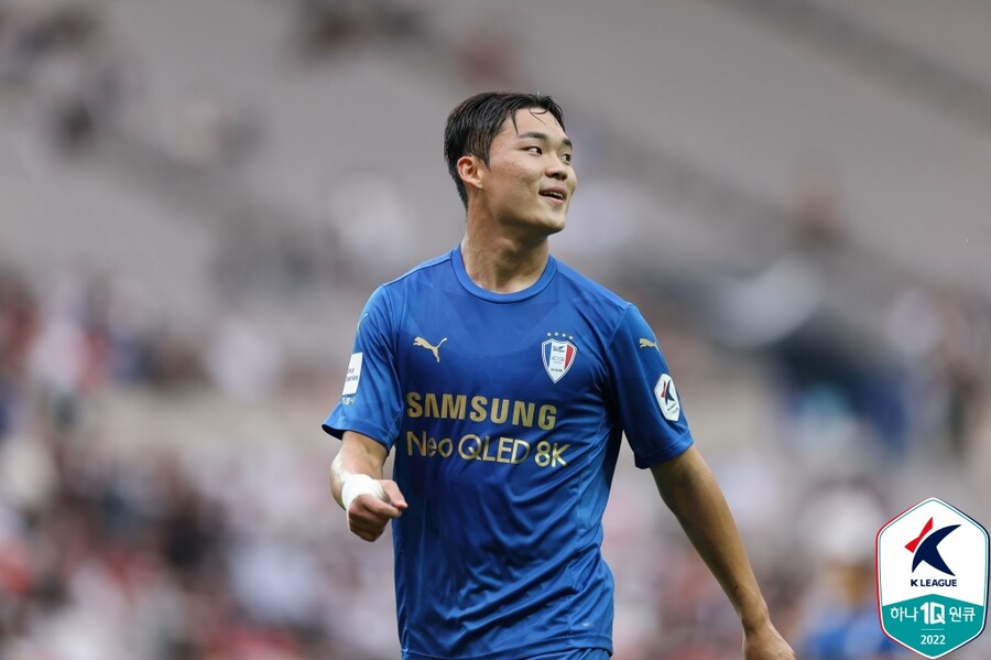 ▲ 오현규. ⓒ한국프로축구연맹